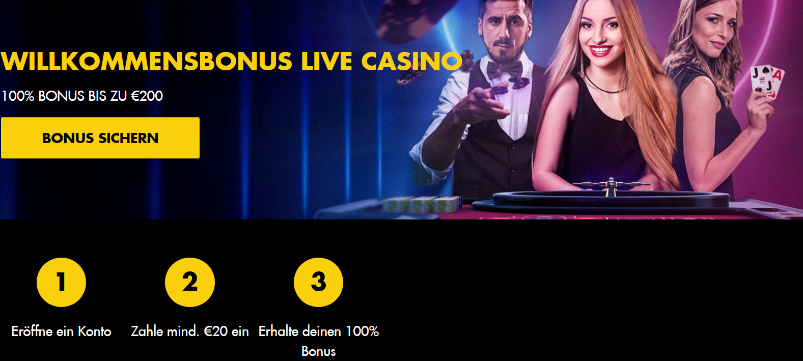Bethard Casino Willkommensbonus
