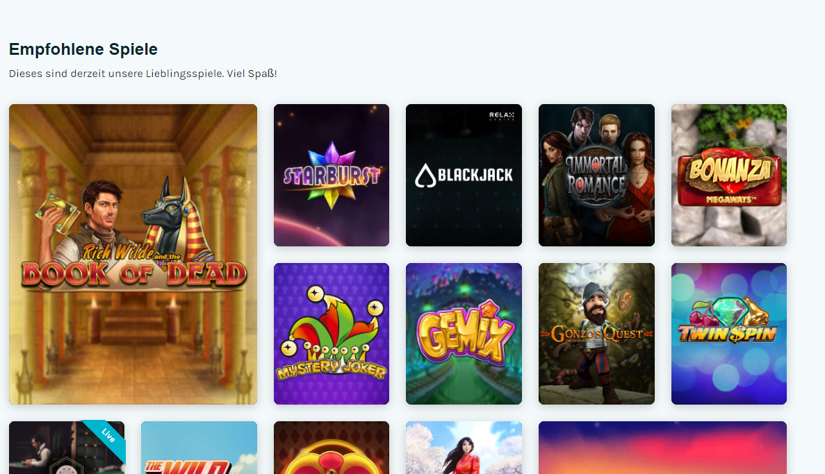 luckydays spiele