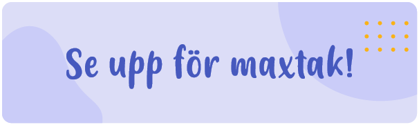 se upp för maxtak text illustration