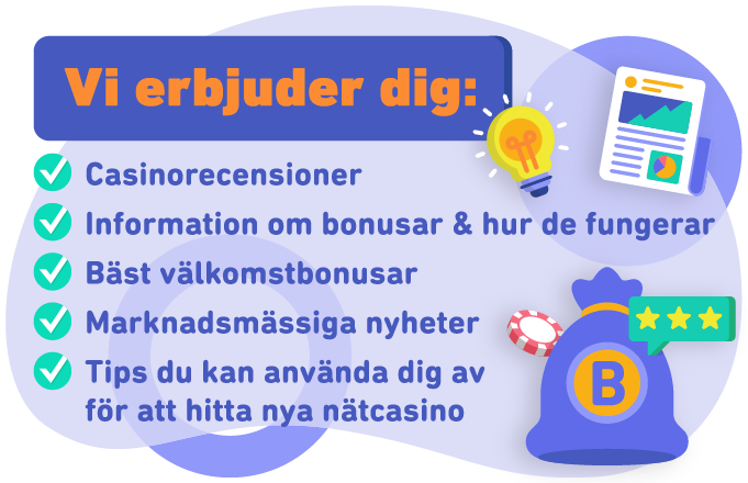 vad casinoadvisers erbjuder