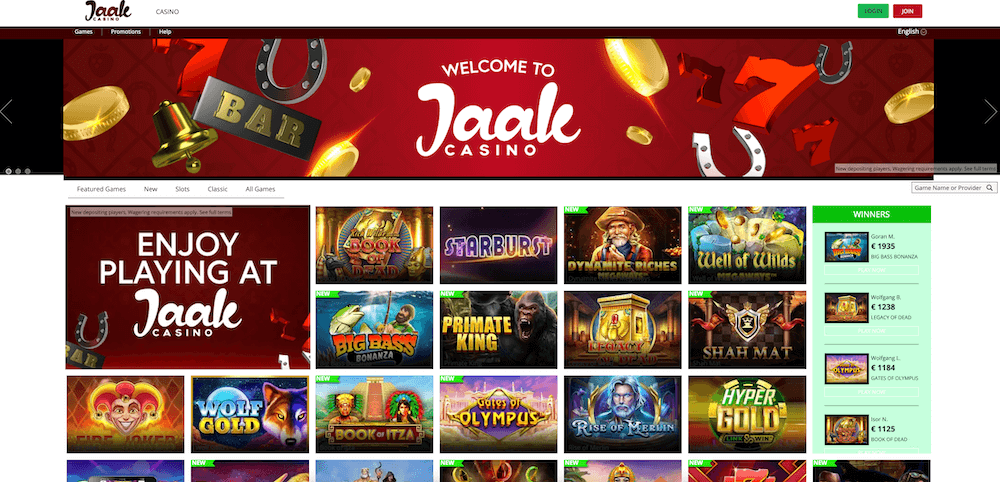 jaak casino review slots preview